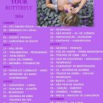 Rebeca Instagram - Nova tour está a chegar 💜💜 onde queres ver-me em 2024?! Tour BUTTERFLY 🦋 #tourbutterfly #commelhorequipa #melhoresfãs. #concertosaovivo