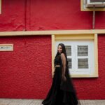 Rebecca Santhosh Instagram – Blacky ♠️
.
.
.
Lehanga : @chamak_by_becca @bybbecca 
MUH : @exocticmakeover 
Click by : @thrissurkaranphotography