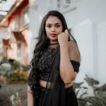 Rebecca Santhosh Instagram – Blacky ♠️
.
.
.
Lehanga : @chamak_by_becca @bybbecca 
MUH : @exocticmakeover 
Click by : @thrissurkaranphotography