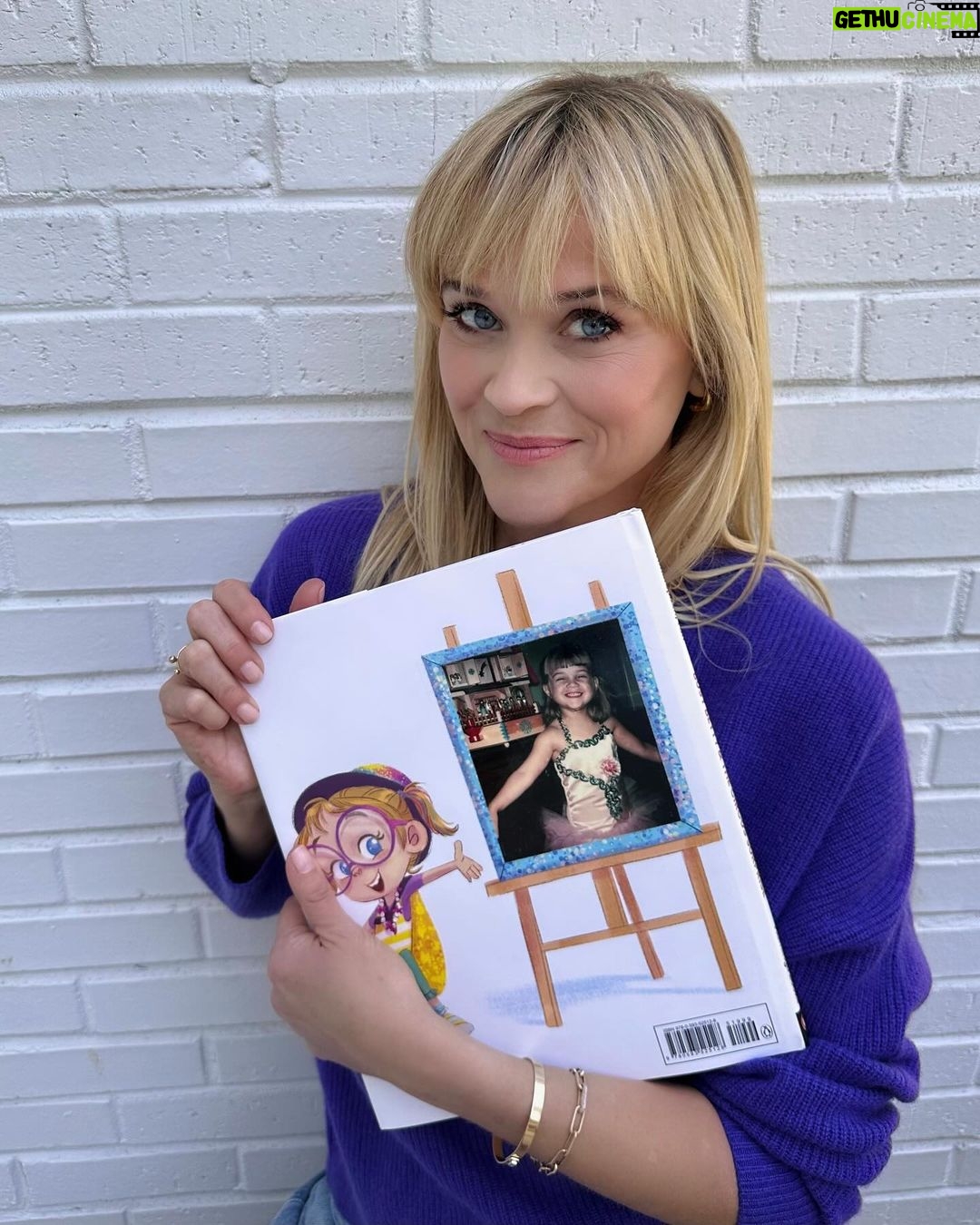 Reese Witherspoon Instagram - Only 11 DAYS until Busy Betty and the Circus Surprise hits bookstores everywhere on Oct. 3!!! I can’t wait for y’all to join Betty on her next crazy adventure 🎪🤸♀️💕 This little character is so close to my heart because she was inspired by my own personality as a child… always energetic, always performing, and always excited. I hope she teaches kids that a BIG personality is a gift and that having a million questions and a billion ideas is never ever a bad thing!! 💫 Pre-order your copy now at the link in bio!