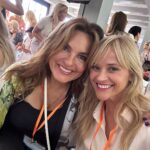 Reese Witherspoon Instagram - Best Conference Day with @g9_ventures @amygriffin #makingwaves and making friends with so many amazing Female Founders 🧡