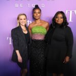 Reese Witherspoon Instagram - What an amazing night at the @TruthBeTold premiere... the best true crime show out there! 💫 It was wonderful to celebrate the riveting performances of @OctaviaSpencer and @GabUnion. ✨ This season will keep you on the edge of your seat as these two incredible women discover the mystery of several young women who have gone missing. It's a thrilling true crime show tackling some very topical issues. A must-watch! Streaming now on @AppleTvPlus.