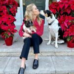 Reese Witherspoon Instagram - #NationalLoveYourPetDay, aka just a normal day in my life... thankful for my furry friends 🥰🐾