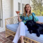Reese Witherspoon Instagram - #NationalLoveYourPetDay, aka just a normal day in my life... thankful for my furry friends 🥰🐾