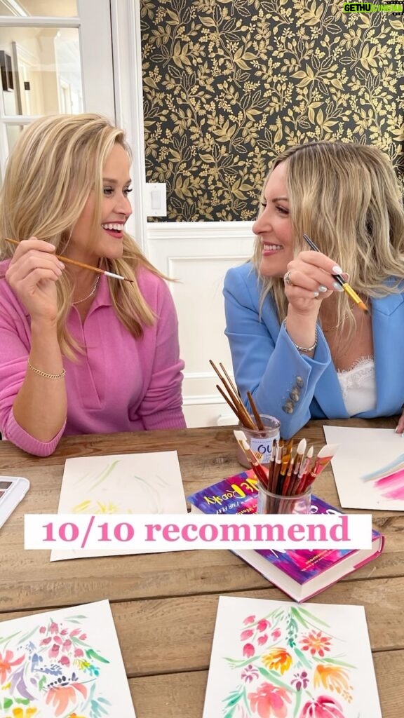 Reese Witherspoon Instagram - #OuibyYoplaitPartner It’s time to say goodbye to guilt and shame and hello to a creative, fulfilled life!! 🔥👏🏼🦄✨ From writing to painting to cooking to playing sports, your @unicornspacelife can take any form that sparks creativity within you. It is so important to follow your creative curiosity and prioritize your own interests beyond the roles you play for others. Do something for YOURSELF today! Learn what it means to #SayOuiToMe and watch the full @ouibyyoplait #SayOuiToMe YouTube series at the link in bio to get started 💖