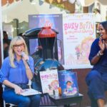 Reese Witherspoon Instagram - What an Amazing Busy Betty & The Circus Surprise reading with the cutest little readers @dieselbookstore!! It brings me SO much joy to read to Little Kids ..they ask the funniest questions 🤭 AND I got to share the stage with the incredible @rodaworld and her adorable book, Etta Extraordinaire 💫 💖 Everyone check it out! Betty and Etta had the BEST playdate 😉