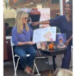 Reese Witherspoon Instagram - What an Amazing Busy Betty & The Circus Surprise reading with the cutest little readers @dieselbookstore!! It brings me SO much joy to read to Little Kids ..they ask the funniest questions 🤭 AND I got to share the stage with the incredible @rodaworld and her adorable book, Etta Extraordinaire 💫 💖 Everyone check it out! Betty and Etta had the BEST playdate 😉