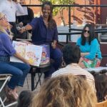 Reese Witherspoon Instagram - What an Amazing Busy Betty & The Circus Surprise reading with the cutest little readers @dieselbookstore!! It brings me SO much joy to read to Little Kids ..they ask the funniest questions 🤭 AND I got to share the stage with the incredible @rodaworld and her adorable book, Etta Extraordinaire 💫 💖 Everyone check it out! Betty and Etta had the BEST playdate 😉