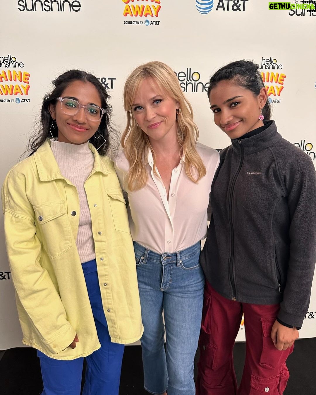 Reese Witherspoon Instagram - What an INCREDIBLE day our very first @hellosunshine Shine Away event was!!! ☀️☀️☀️ So many special, inspiring moments with all the amazing guests, speakers and attendees. THANK YOU so much to everyone who joined us!! Getting to watch women connect and empower each other was an absolute dream come true. When women stand together we can change the world ✨