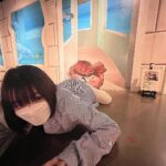 Reia Yonekura Instagram - ふ し ぎ な 空 間 😶‍🌫️ #トリックアートミュージアム トリックアートミュージアム軽井沢（Trick Art Museum Karuizawa）