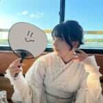 Reia Yonekura Instagram - 白 い 浴 衣 可 愛 い 🤍 🙌🏻 ❕ #05 #夏祭り #夏 #浴衣 #🤍
