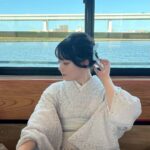 Reia Yonekura Instagram - 白 い 浴 衣 可 愛 い 🤍 🙌🏻 ❕ #05 #夏祭り #夏 #浴衣 #🤍
