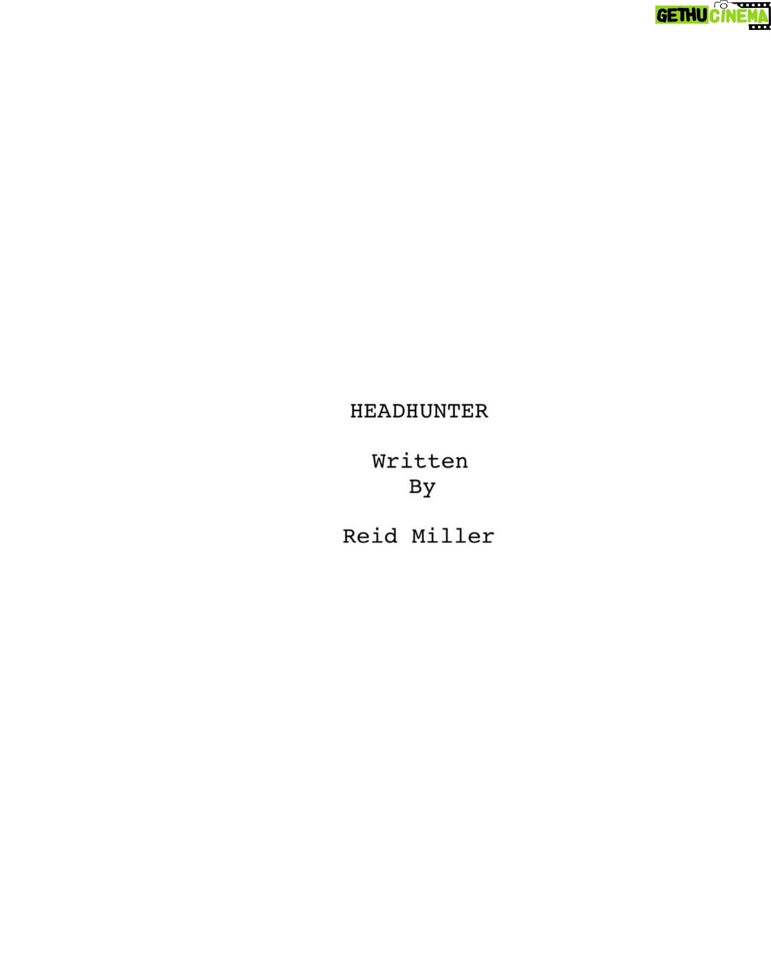Reid Miller Instagram - 🤫 Papa’s been cookin #comingsoon #featurefilm #film