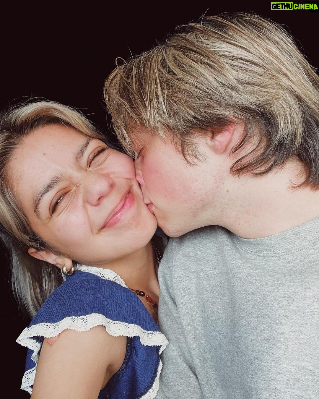 Reid Miller - 0.9K Likes - My heart walks outside of my body.
She holds my hand through life.
Her kisses heal my wounds and tend to the scars.
Her light brightens the darkest nights.
The stars in her eyes tease a universe I float adrift in, happily, peacefully, forever.
#iloveyou #isthisapoem
