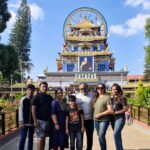 Rekha Krishnappa Instagram - Welcoming the New year with only Love and Positive vibes. 😍 #newyear #happynewyear #2024 #familytime #family #familyfun #vacation Golden Temple Namdroling Monastery
