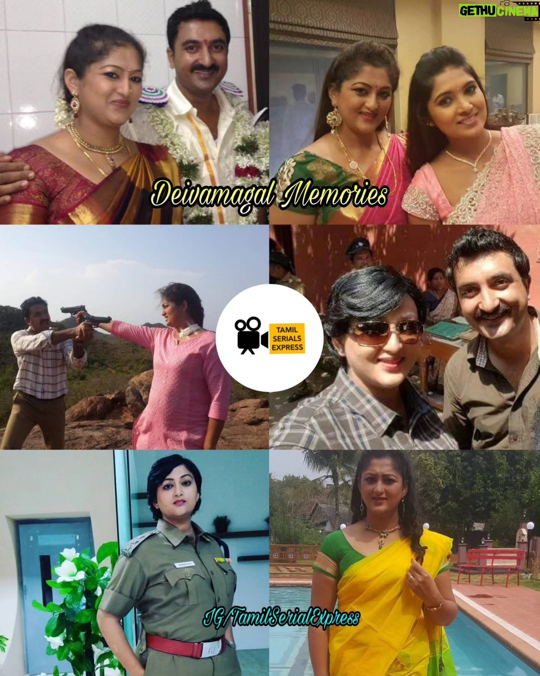 Rekha Krishnappa Instagram - After Deivamagal, Actress Rekha Krishnappa playing Dual Role in "SitaRaman" serial as #Archana & #Kalpana #Deivamagal #Anniyaar #Gayathri #MantraDevi #Sitaraman #Archana #Kalpana #Rekhakrishnappa