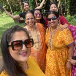 Rekha Krishnappa Instagram - Age doesn't matter to enjoy life.. @veenaabalaaji @radharamachandra @sihigeetha @sudha_narasimharaju @damayanthi_nagaraj @priyakesare25 @prameelasubramanya @asharaninageshofficial @malati.sirdeshpande @pushpaswamy1953 Thank you for hosting us .. it was a great experience @thegariresorts #gariresorts #friendsforever #friendshipgoals #friends #happiness #artistelife The Gari Resorts