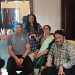 Rekha Krishnappa Instagram – We had all the preparations to celebrate for India  but  unfortunately Australia got it ..
Anyways was very happy to watch cricket and having a good lunch with family…. 
Thanks @roopabhattacharjee
For hosting Bengali lunch , we enjoyed the food… much love to Jiju and kids😘😘
Meets I loved your cocktail 🍸

We missed you @saahithyashetty_
❤️

#familytime
#familyfun #familymeals 
#familylove Bangalore, India