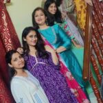 Rekha Krishnappa Instagram - Celebrations with family are the happiest moments 🥰🥰🥰 #deepavalli #deepavalli2023❤️ #diwali #celebrations #familytime #happiness Home