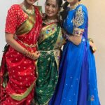 Reshma Shinde Instagram – ❤️💚💙
 .
#1_se_bhale_2_se_bhale_3
@divyasubhash_official