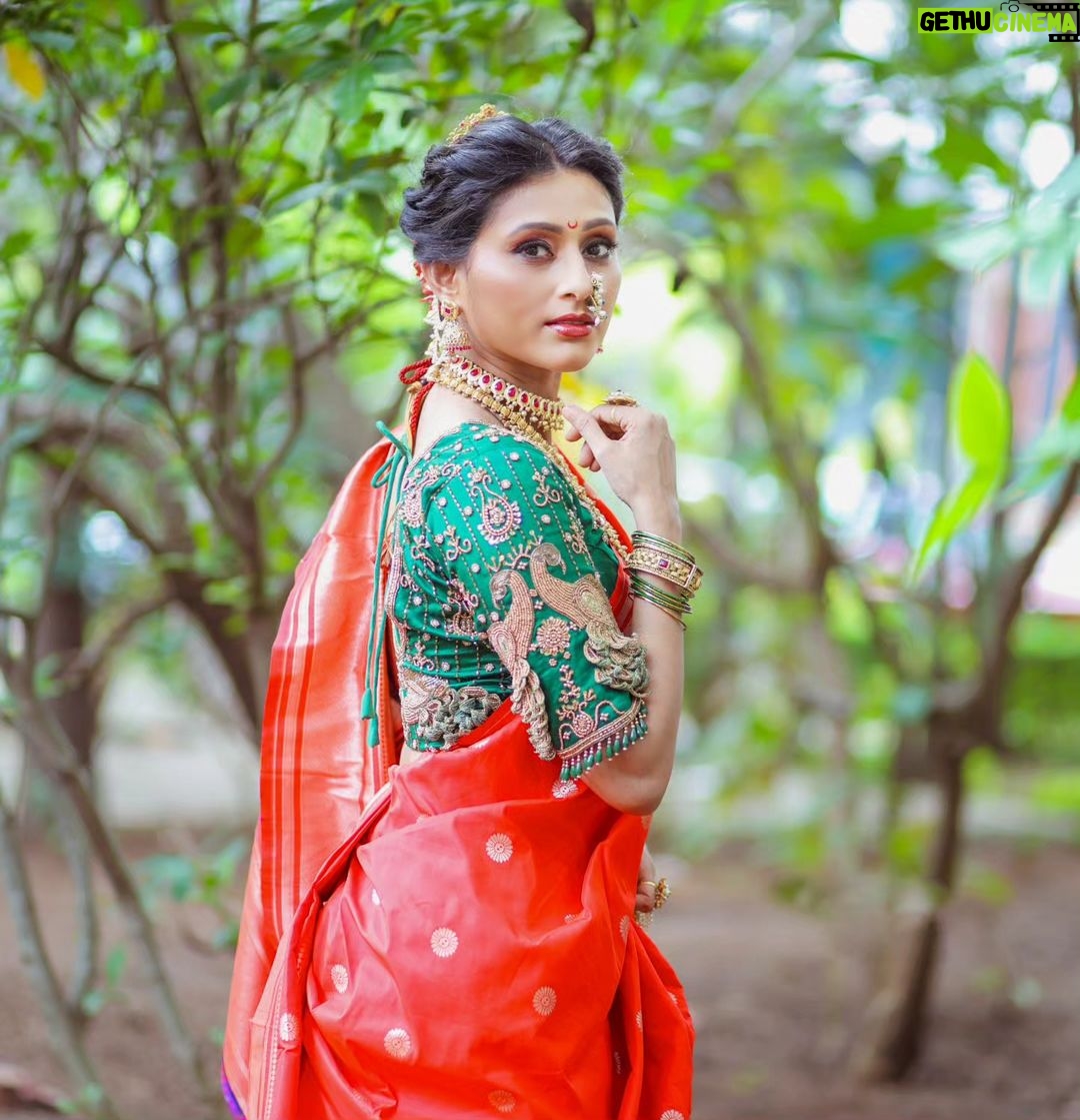 Reshma Shinde Instagram - स्टार प्रवाह परिवार गणेशोत्सव २०२३.. आरती घराघरातली..