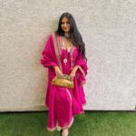 Rhea Kapoor Instagram - Painting the town HOT PINK with @punitbalanaofficial