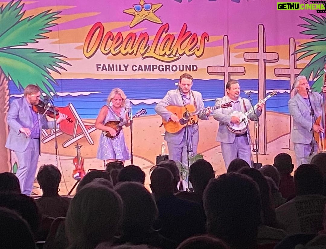 Rhonda Vincent Instagram - Thank you @oceanlakesfamilycampground for 25 years of #Bluegrass Shows!!! Ocean Lakes Family Campground