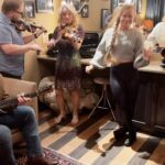 Rhonda Vincent Instagram - 🎄Backstage at the @opry with @rhondavincent ❤️🎻 #fiddle #buckdance #clogging #flatfoot #twinfiddle Grand Ole Opry