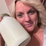 Rhonda Vincent Instagram - Making fresh butter for the fresh raisin bread ❤️❤️ do you love fresh butter? Do you love raisin bread?