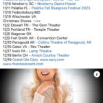 Rhonda Vincent Instagram - 2023 Rhonda Vincent - we hope to see you!! 11/9 Wilmington OH @industrialstrengthbluegrass festival - 11/10 Newberry SC - @nbyoperahouse 11/11 Palatka FL - Rodeheaver Boys Ranch 11/18 Federalsburg MD 11/19 Winchester VA Christmas Shows —>> 12/2 Etowah TN - The Gem Theater 12/3 Portland TN - Temple Theater 12/8 Wagoner OK 12/9 Fort Smith AR - Convention Center 12/10 Paragould AR - Collins Theatre 12/15 Galax VA - Rex Theater 12/17 Irwin PA - Lamp Theatre 12/18 Berlin OH - Amish Country Theater 12/19 Grand Ole @opry www.opry.com www.rhondavincent.com