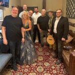 Rhonda Vincent Instagram - Thank you Lord for the blessing of the Grand Ole @opry ! Another amazingly fun night with friends performing at one of our favorite places in the whole World! Dressing Room #5 tonight with @scottvestal1 @joshwilliamsmusic @jimmyhaynes.guitar Brent Burke - Mickey Harris — George Gruhn @gruhnguitars (George has his own brand of guitar now and it sounds awesome) and @adamhaynes4 Grand Ole Opry