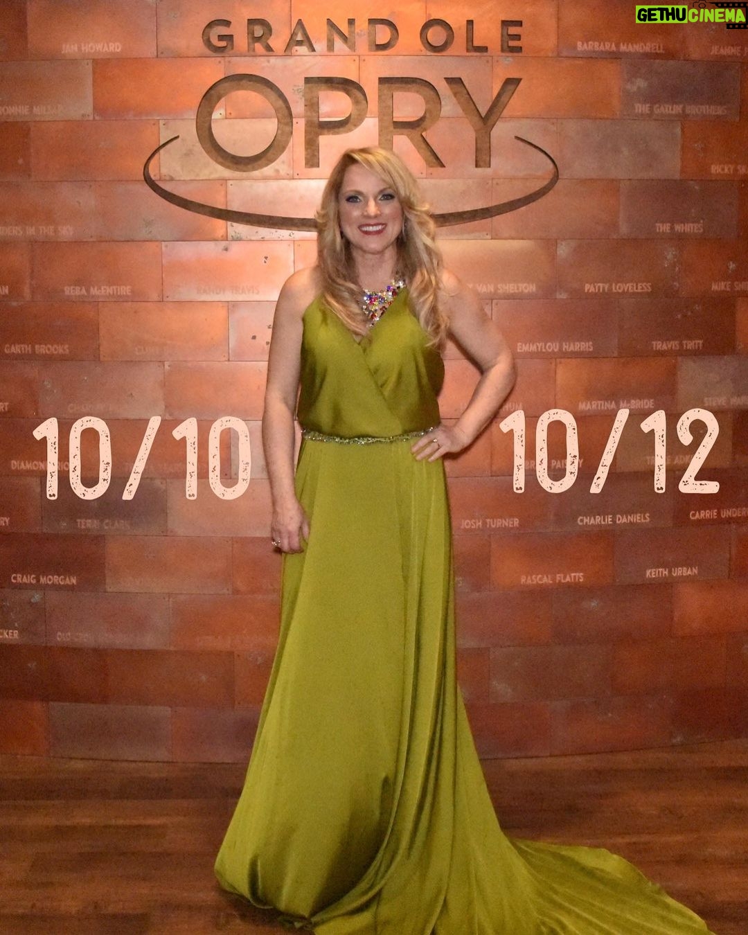 Rhonda Vincent Instagram - This Week! 10/10 Grand Ole @opry 10/12 Grand Ole #Opry 10/14 Waldron AR #RhondaVincent & The Rage www.rhondavincent.com Grand Ole Opry