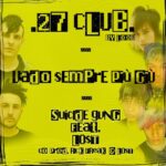Riccardo Ridolfi Instagram - “VADO SEMPRE PIÙ GIÙ”, il nuovo singolo $uicide Gvng feat @lost__band fuori il 21/07 nell’album @27club.it di @loob.babe ❤️‍🩹
