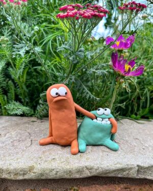 Rich Webber Instagram - Plant life. 
All these new creatures and more now for sale on my big cartel shop!
Link in my bio.