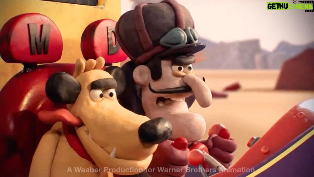 Rich Webber Instagram - A Wacky Races past development piece we made for @samregister a Waaber production for Warner Brothers Animation directed by me and @thehoodeddraw produced by @gershw1n voiced by @tmynott lit by @sammorris_dop animated by Darren Thomson with mouth replacements by Jo Fenton set design by @aurelien_predal unreal backgrounds, car build and animation by @furrytaildragon comped by @andrew_khosravani car development @stefan.marjoram stop motion set build by @haphazard5 and Josh Ashman puppet build by @albanstudios sound mix by @willnorie exec producers Sarah Fell @samregister #wackyraces #warnerbrothersanimation