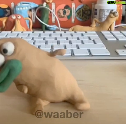 Rich Webber Instagram - Desk life #happyfriday
