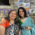 Riddhi Kumar Instagram - I met two of the COOLEST people in my favourite city yesterday- @dr_raadhikaa @ira_not_era . Radhika Ma’am was my Indian philosophy professor and a wonderful mentor who now is also the Vice Principal! Ira passed out a year after my graduation and is now a professor at our department! I feel so proud and grateful to have associated with Fergusson college. A college that holds incredible heritage value and is known for its cultural contributions. The students of philosophy had the most fun stalls with games, debates and discussions pertaining to Aesthetics, epistemology, metaphysics, ethics and logic and gave away cute goodies with a note. As I read the notes that transcended me into introspection I reflect upon how being a student at a college I would’ve never imagined sitting next to my teacher in her cabin with other faculty and students sipping tea and spilling some (hahah pls get the pun). Human connection and coming together into a space that feels like a long gone reality brings upon the most euphoric sense of nostalgia. I’m truly nostalgic, mesmerised by how situations shift and how wonderful it is to partake in moments that we reminisce of. Since it’s the ‘fest’-ive season in your colleges as well I would urge you to go and check it out! :) Fergusson College, Pune