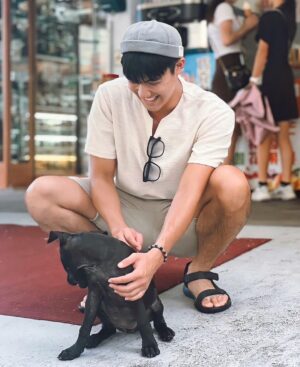 Riesling Hsieh Instagram - -
黑到看不到臉的小黑🐶
以後要養臺灣犬加小橘貓
有夠Local 但好想每天咬他們的耳朵

🕶️/ @molsionofficial_tw