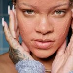 Rihanna Instagram - for baby bottom smooth skin….get into this brand new #CHERRYDUB scrub, 1 for face and 1 for bodyyy 🍒😶‍🌫️ it gently polishes skin & creates a more luminous complexion. available now at sephora.com + fentyskin.com before it hits stores officially on 6/9