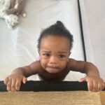 Rihanna Instagram - my son when he found out his sibling is going to the Oscars and not him @theacademy #oscarnominee #oscarperformancein1week swipe for tb of my fat man