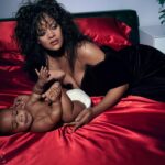 Rihanna Instagram - my son so fine! Idc idc idc! How crazy both of my babies were in these photos and mommy had no clue ❤️❤️ thank you so much @edward_enninful and @inezandvinoodh for celebrating us as a family!