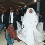 Rihanna Instagram - shout outz 2 the bridal party….here come de bride #idoKARL #METgala2023