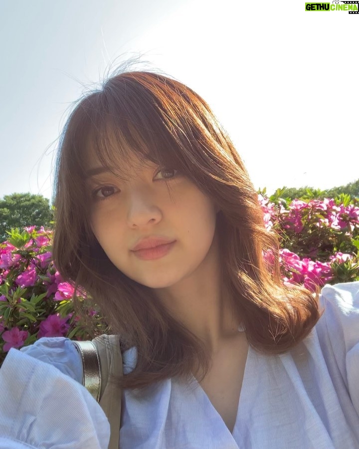 Rina Aizawa Instagram - 天気がいいのでお散歩をしました。 太陽の光を浴びて☀️ 緑を沢山みて🌿 気分転換になりました✨ 自然に触れるのはとても好きです。 でも虫は苦手😂😂(虫ゴメンネ)