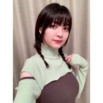 Rina Aizawa Instagram - おうちでメイクして着替えて写真撮ってみたよ🧸💚