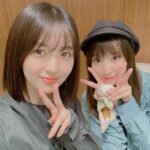Rina Aizawa Instagram - 大好きな小池唯ちゃんと会ったよー🥰 ちょくちょく会うのに、一緒に写真撮るのいつも忘れちゃうのですが…ゆいゆいがTwitterを始めたということで忘れずに写真を撮りました👏😻 なんと‼︎ ゆいゆいがゴーオンイエローのポーズをしてくれました😆💛 かわいいー✨うれしー✨ そしてゴーカイピンクのポーズも💕 派手に参ります🎀‼︎