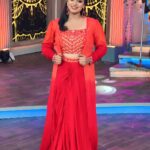 Rini Raj Instagram – 🧡❤️
.
.
.
👗 @denairaboutique ❣️

📸 @_jay_p ❣️

#zeekeralam #saregamapa #gargi