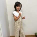 Ririsa Miyazaki Instagram - この間のぽかぽかで可愛いお洋服を着させてもらいました☺︎♡ #ぽかぽか