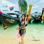 Riya Dey Instagram - Self-love ❤️ #swipeleft ⬅️ #love #live #laugh #travel #loveyourself #actress #riyadey Krabi, Thailand