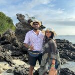 Riya Dey Instagram - Happy new year husband ❤️😘 #happynewyear2024 #togetherforever #togetherness #couplegoals #loveisintheyear #newbeginning #freshstart #love #live #laugh #travelphotography #travelling #happiness #sunilria🎊👩‍❤️‍👨🎊 Ｌｏｖｅ Ｗｏｒｌｄ