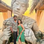 Riya Dey Instagram - ❤️🤩 #swipeleft ⬅️ #suddenplan #suddentrip #suddenplansarethebest❤️ #sunset #beach #magical #sky #nature #beautiful #ootd #christmastrip2023 #vacation #goa #positivity #positivevibes #winter #hellodecember #love #live #laugh #loveyourself #actress #riyadey #couple #couplegoals #togetherforever #togetherness #happiness #sunilria🎊👩‍❤️‍👨🎊 Goa